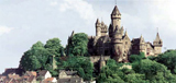 Ausblick auf das Schloss Braunfels
